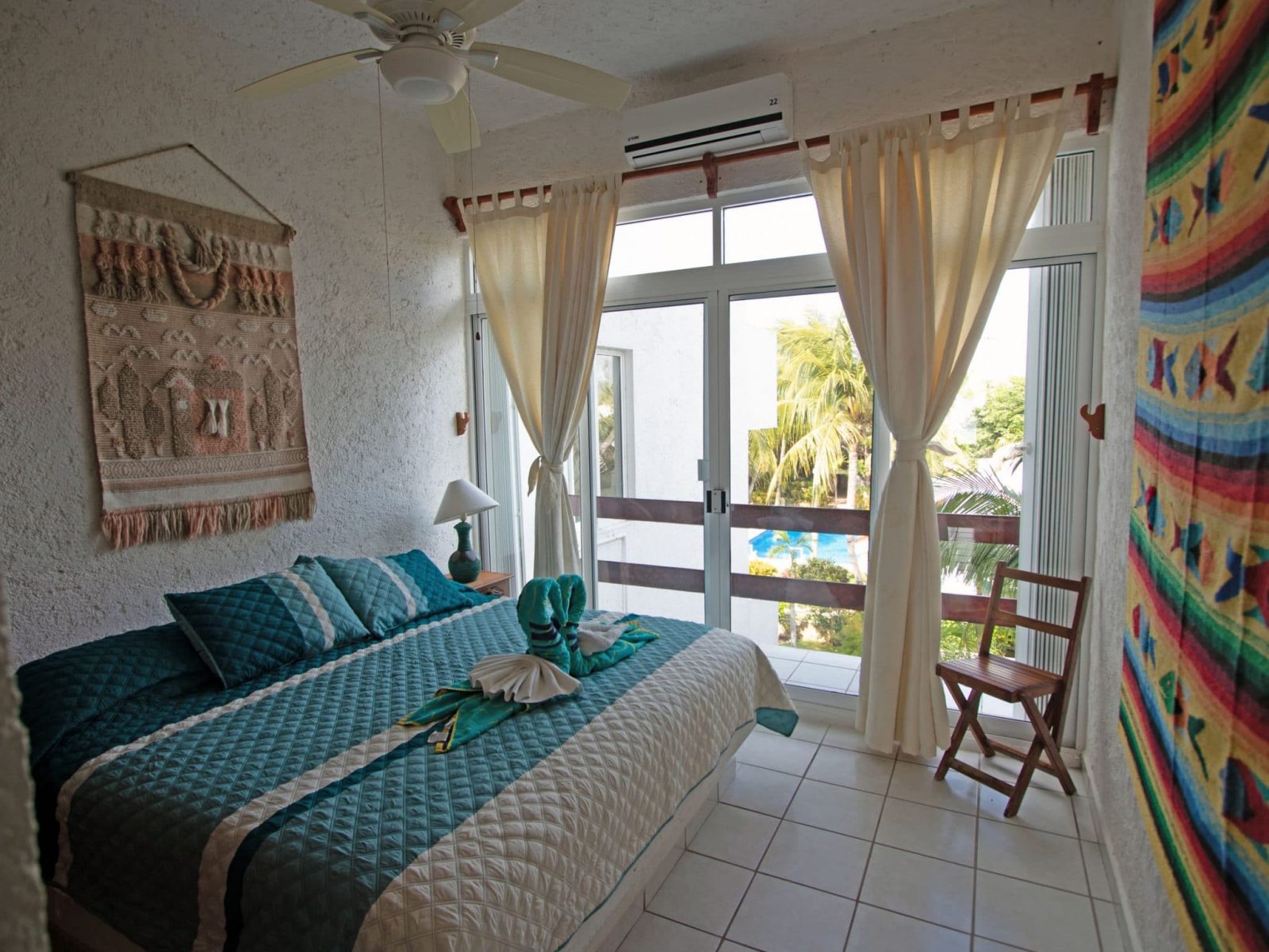 Tranquility, La Sirena #8, The 2nd bedroom has great garden views